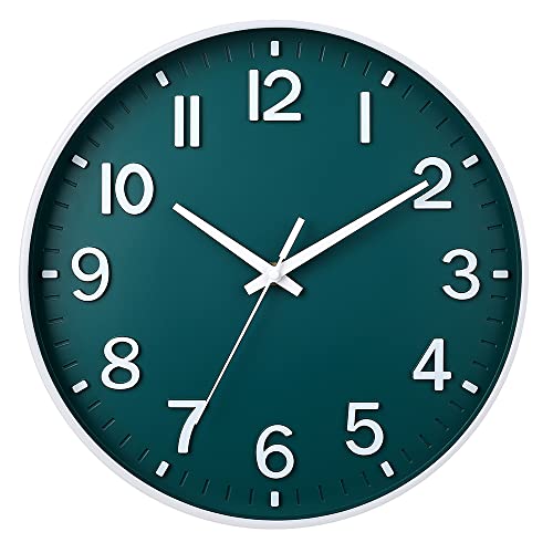 

Silent Wall Clock Dark Green