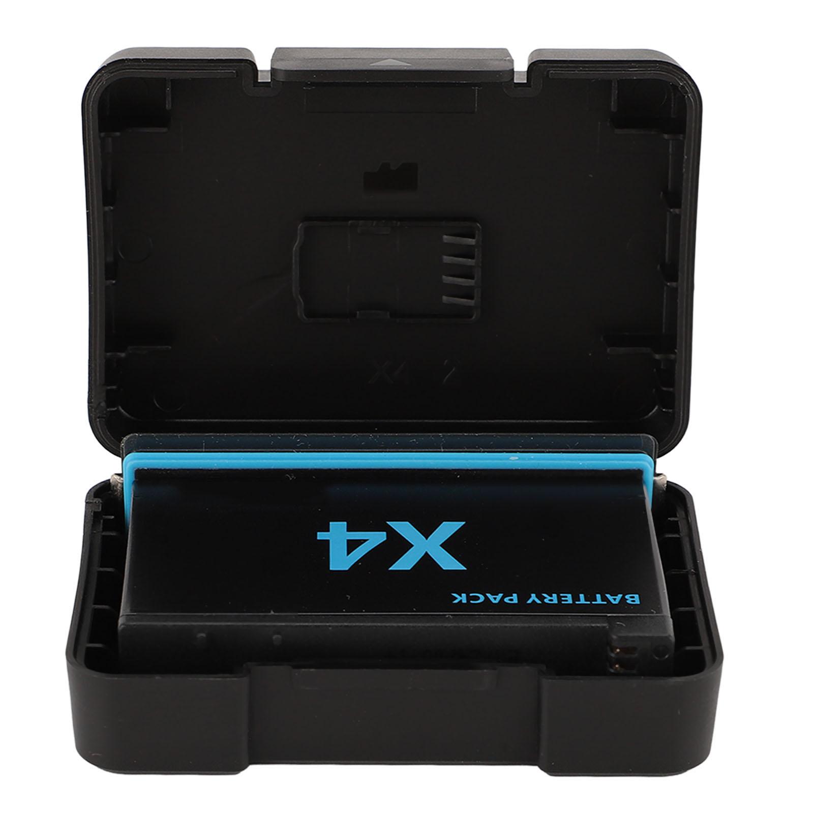 

Сменный аккумулятор для экшн-камеры X4, полностью декодированный аккумулятор емкостью 2500 мАч, поддержка быстрого PD