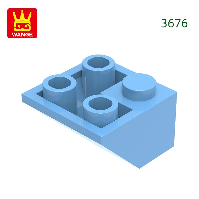 Non-Toxic 98Pcs/Lot 3676 Slope Inverted 45° 2X2 Double Convex Block Moc Color Accessories Compatible With Brick Diy Children Toy