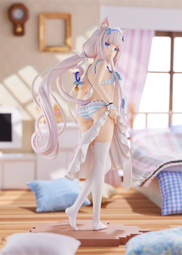PLUM Nekopara Vanilla ~Changing Clothes Moment~ 17 Scale PVC Painted Complete Figure PF201