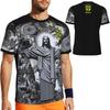 Summer Brazil Special Edition Jesus Black Grey Football Training Top Jersey Shirts Adult Kids Outdoor Quick-drying Football Tee