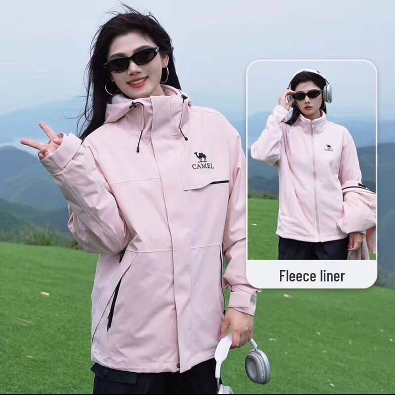 CAMEL Unisex Outdoor 3-in-1 Jacket W34CATG603