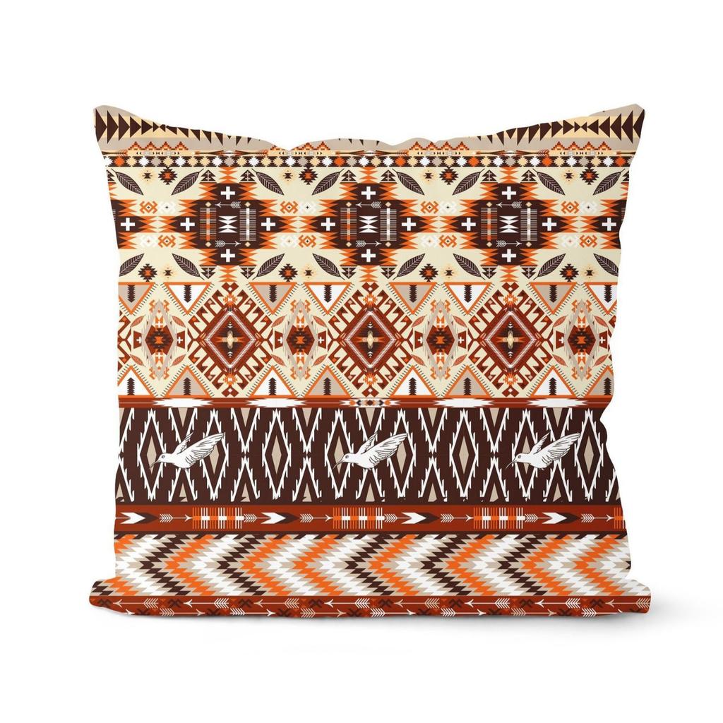Ethnic Style Throw Pillow Cover Retro Abstract Decoration Home Bedroom Living Room Sofa Cushion Pillow Cover