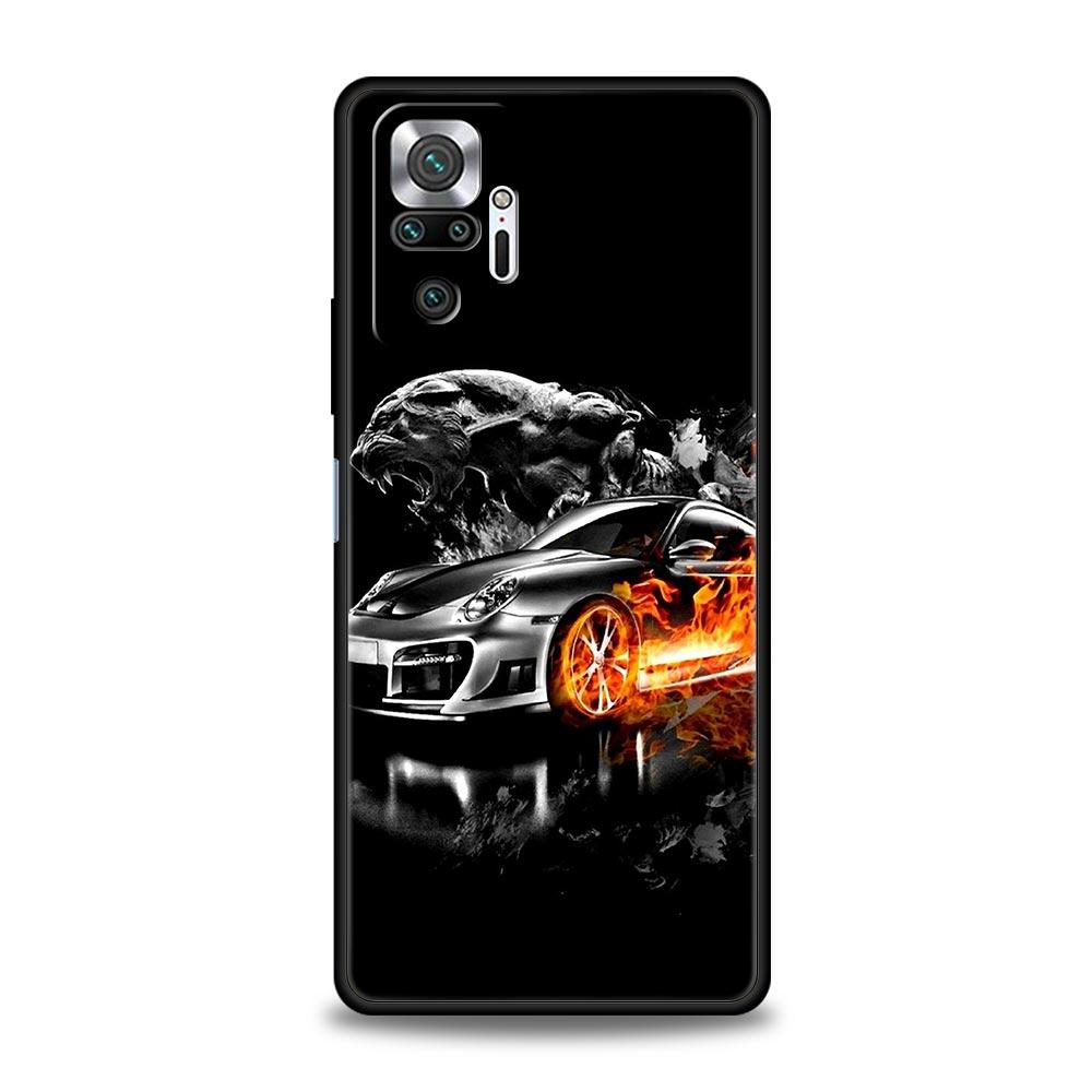 

Phone Case Cover for Redmi 14C 10C Note 15 14 13 12 10 11 Pro Plus K40 5G Soft TPU Shockproof Fundas Shell Cool Sports Car Bags Note 15ProPlus5G