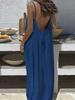 New Women's Strappy Cardigan Loose Backless Home Wear Dress