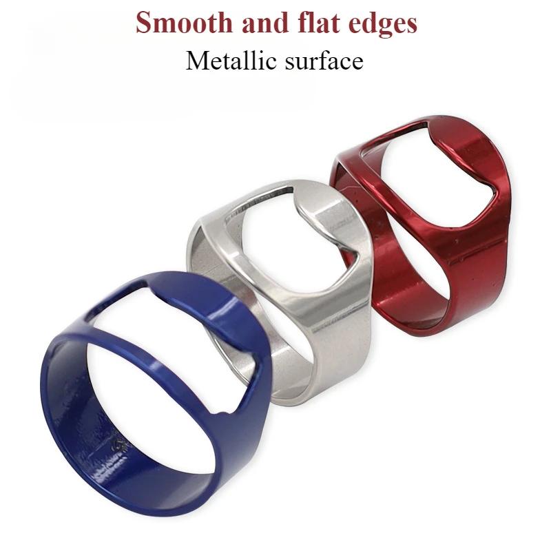 1PC Beer Bottle Opener Stainless Steel Ring Bottle Opener Bar Opening Beer Driver Wine Opener