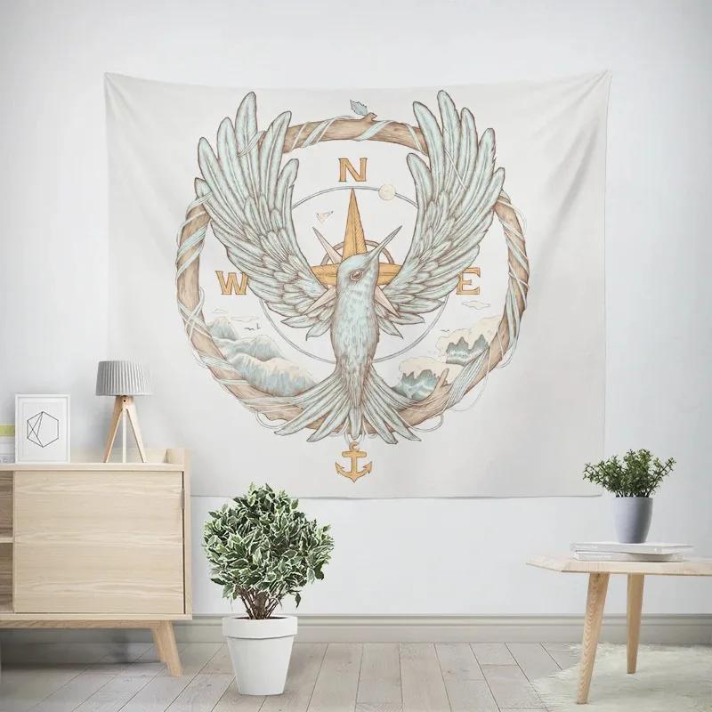 Modern Room Decoration Household Items Wall Hanging Aesthetic Bedroom Wall Art Large Fabric Tapestry Nordic Morandi Abstract