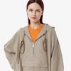 Lacoste Women's Flannel Hooded Top CF4188-54NICC