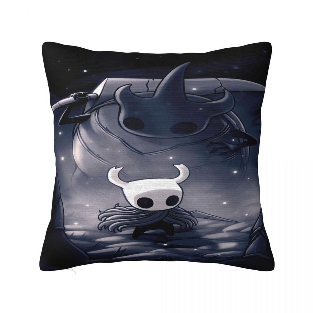 Hollow Knight Funny Games Printed Pillowcase Cushion Cover Pillow Covers Y2K Seat Decorations Square Multi-Size