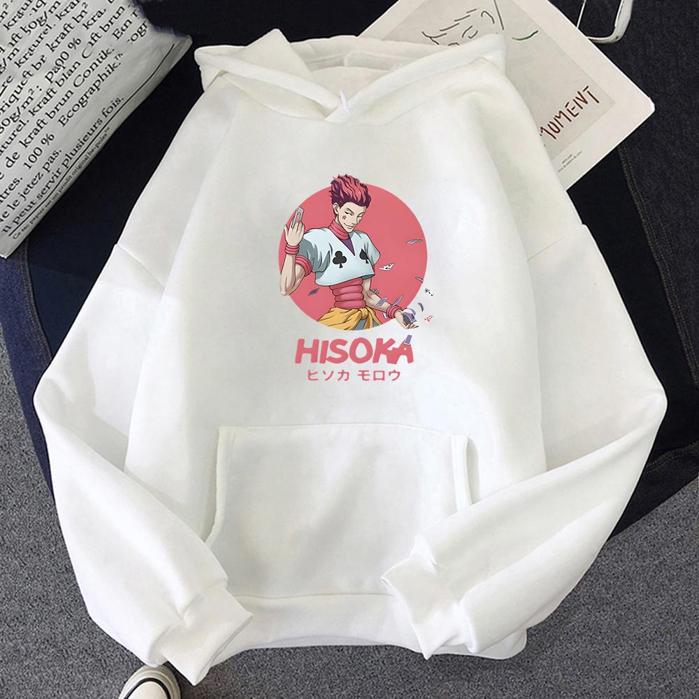 Cute Unisexs Hunterxhunter Hoodies Hunter X Hunter Unisex Women Pullovers Hoodies Sweatshirts Killua Zoldyck Hisoka 90s Anime Hoody