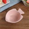Thicken Anti-break Wheat Straw Fish-shaped Soup Bowls Dinner Food Container Fruits Dessert Dish Holde