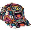 Tripowa Karta Krzyczącej Twarzy Nadruk Kapelusz Fajny Kapelusz Baseballowy Letni Oddychający Snapback Czapki Trucker Prezent dla Mężczyzn Kobiet