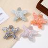 Korean Style Star Acetate Claw Clip - Summer Fresh Cartoon Hair Accessory for Women