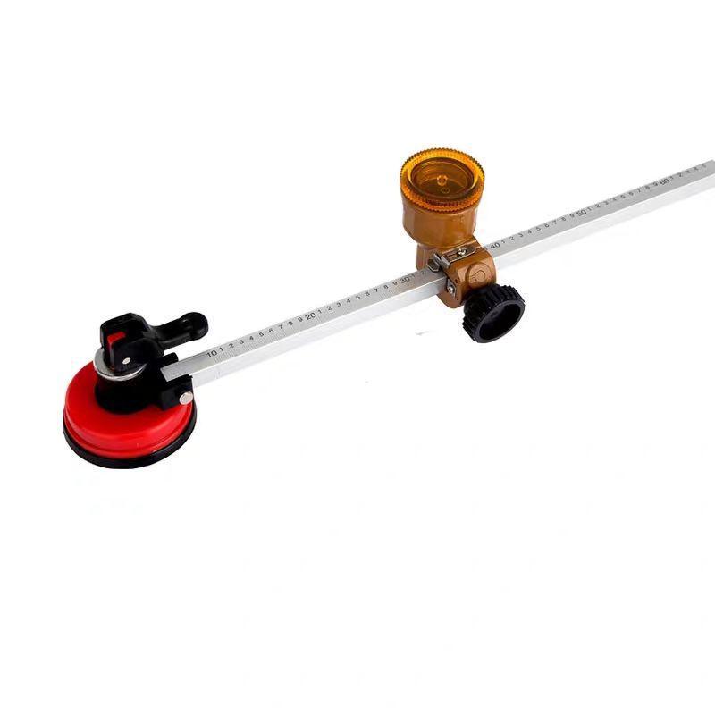 Кругорез для стекла и плитки для отверстий под кондиционер и кухонную вытяжку