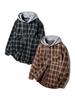 ALVINCLO [De Luxe] City Boy Oversized Check Hoodie (2 Colors)
