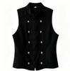 INS Trendy Women's Sleeveless Stand Collar Vest Top
