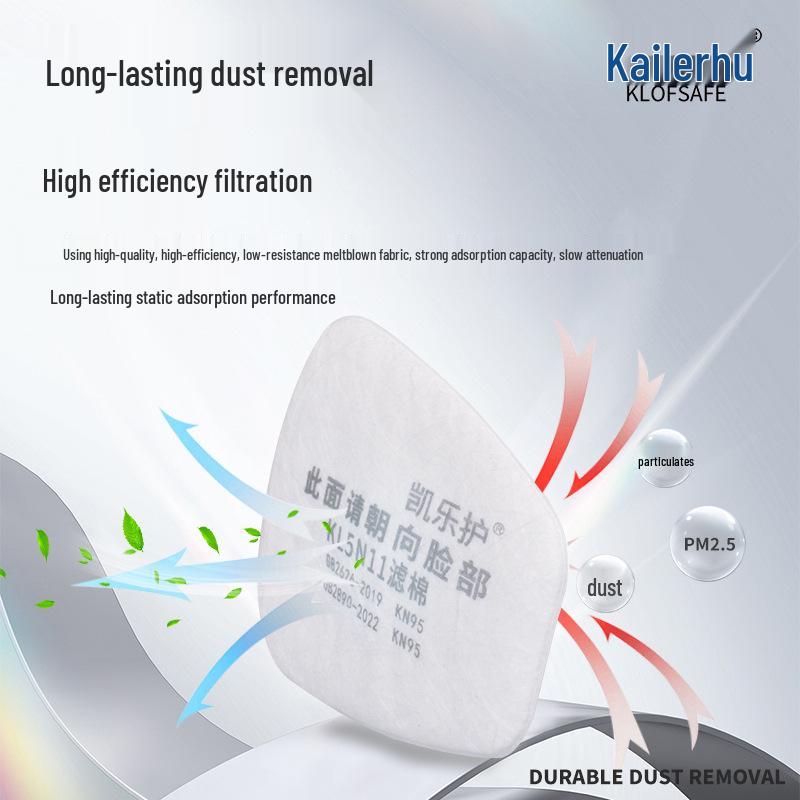 Kaileshield KL5N11 KN95 Filter Cotton for KL6200 Mask