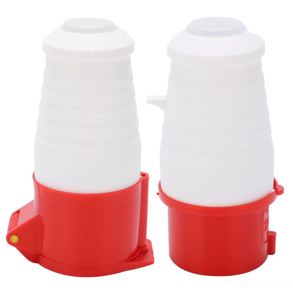 5 Pin 3 Phase Industrial Plug Connector 3P+N+E Power Socket Plug Coupler  Heavy Duty Equipment