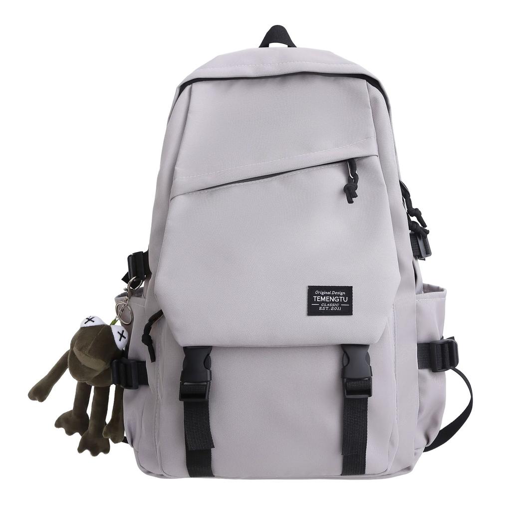 Backpack Men's Leisure Joker Large Capacity Computer Travel Bag New Schoolbags for Female Junior High School Students and High School Students.