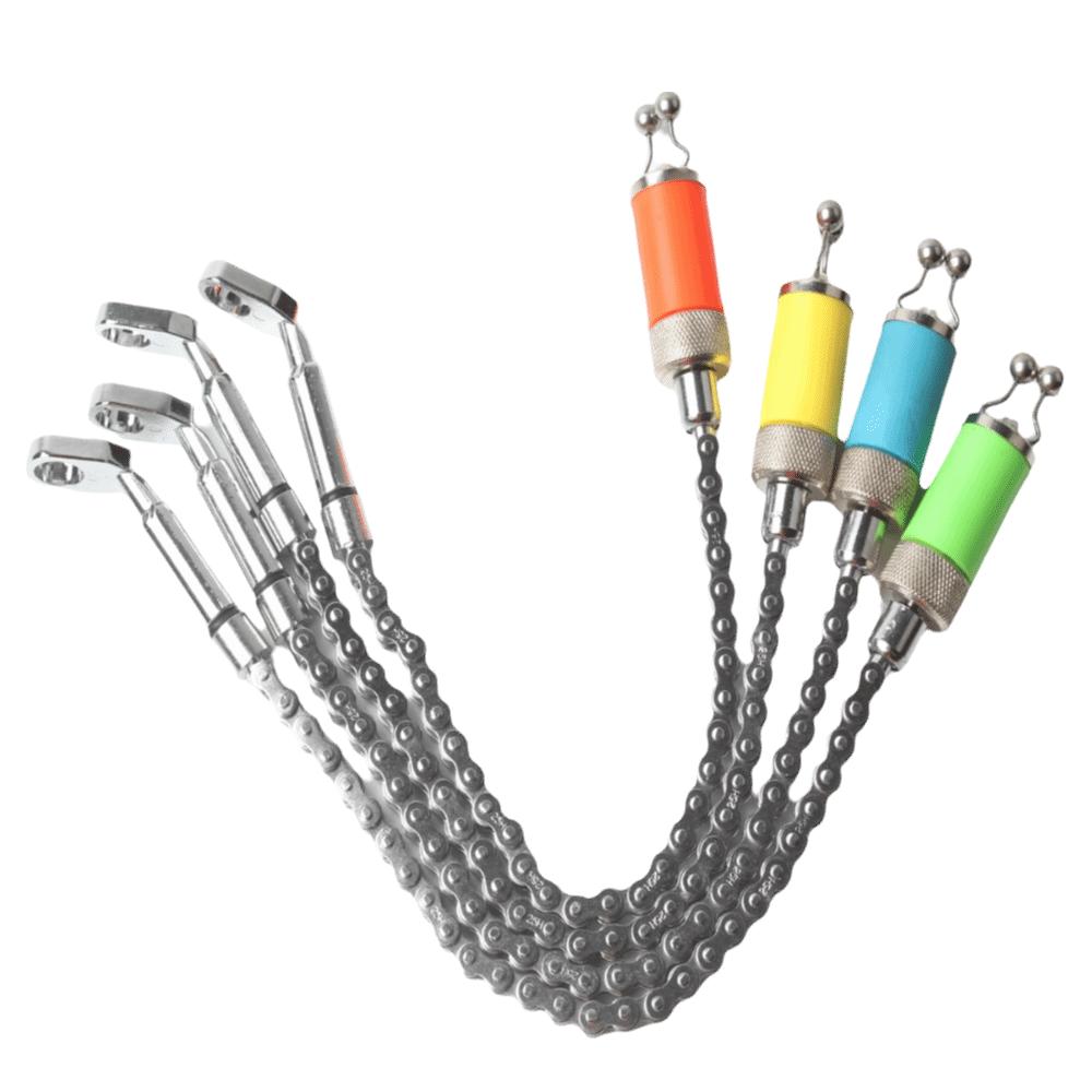 Bobbin Bite Alarm Steel Bite Wiggler Durable Sling Chain  Bite Detection