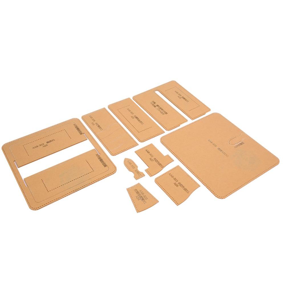 Acrylic Purse Making Template Transparent Leathercraft Template Wallet Stencil Leather Craft
