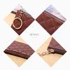 Black PU Mini Coin Wallet Classic Diamond-checkered Zipper Key Bag Money Pocket Purse Women Small Card Holder Coin Purse 6 Color