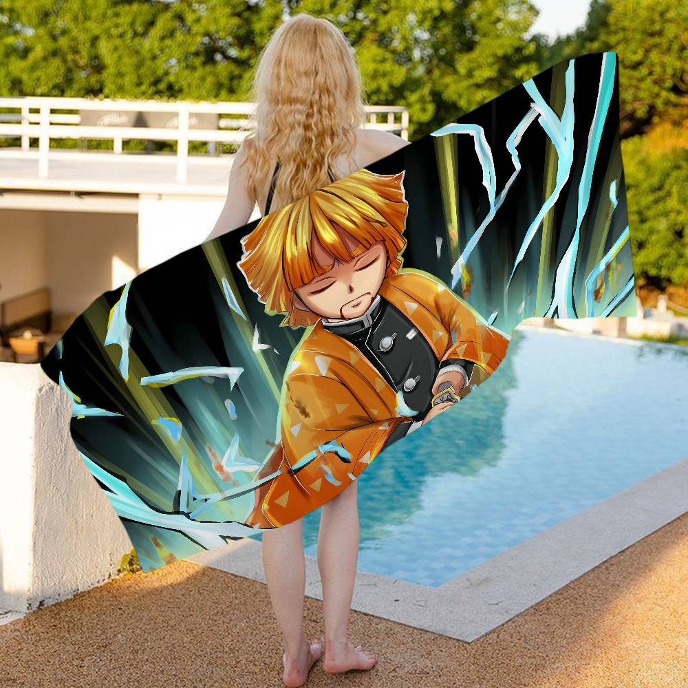 Anime CharacterS A-Agatsumas Zenits Bath Towel Microfiber Soft Water Absorbing Breathable For Girl Kids Decorative Beach Towel