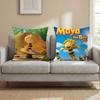 Maya the Bee Cushion Cover Multi-Scene Pillow Cover for Home & Car - Reversible, Soft & Durable for Daily Use