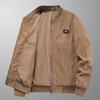 Corduroy Jacket Men's New Retro Baseball Collar Spring and Autumn Coat Youth Business Casual Men's Fashion