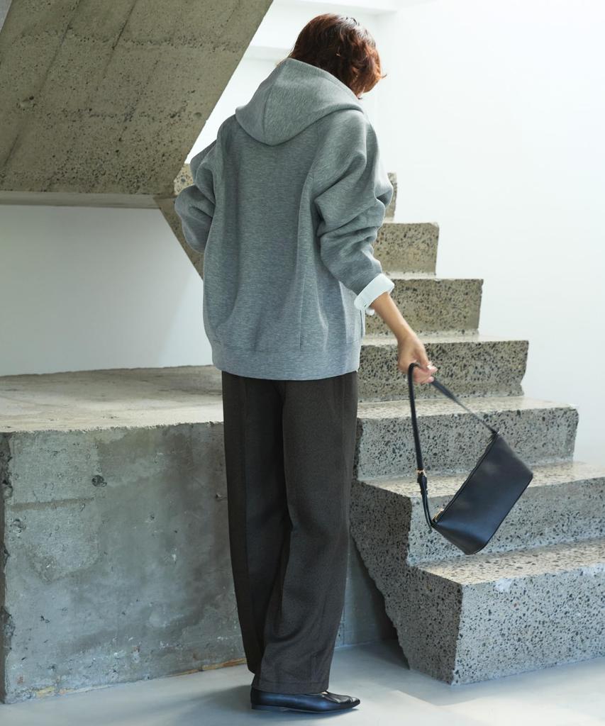 Beautiful Tweed Wide Pants Brown M