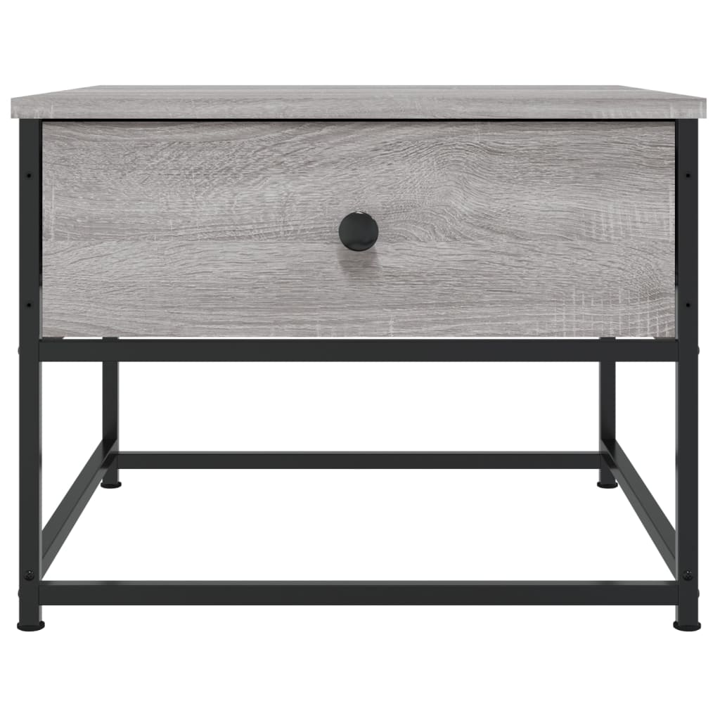  Coffee Table, Grey Sonoma Oak, 51x51x40 Cm