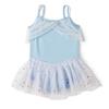 Sequins Dance Leotard Ballet Skirt Princess Sleeveless Ballet Clothes Girls GymnasticsTrainning Suit