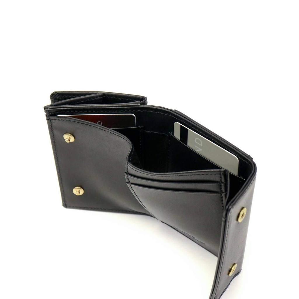 Herbie Hold Mini-Geldbörse SO739I [Slow] dreifach gefaltet Schwarz/10