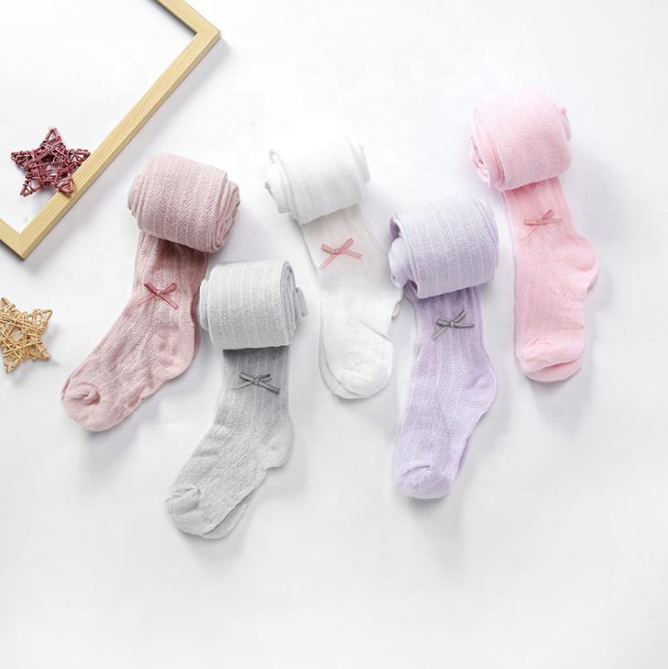Spring and Summer Thin Baby Tights Hollow Mesh Dance Socks custom size