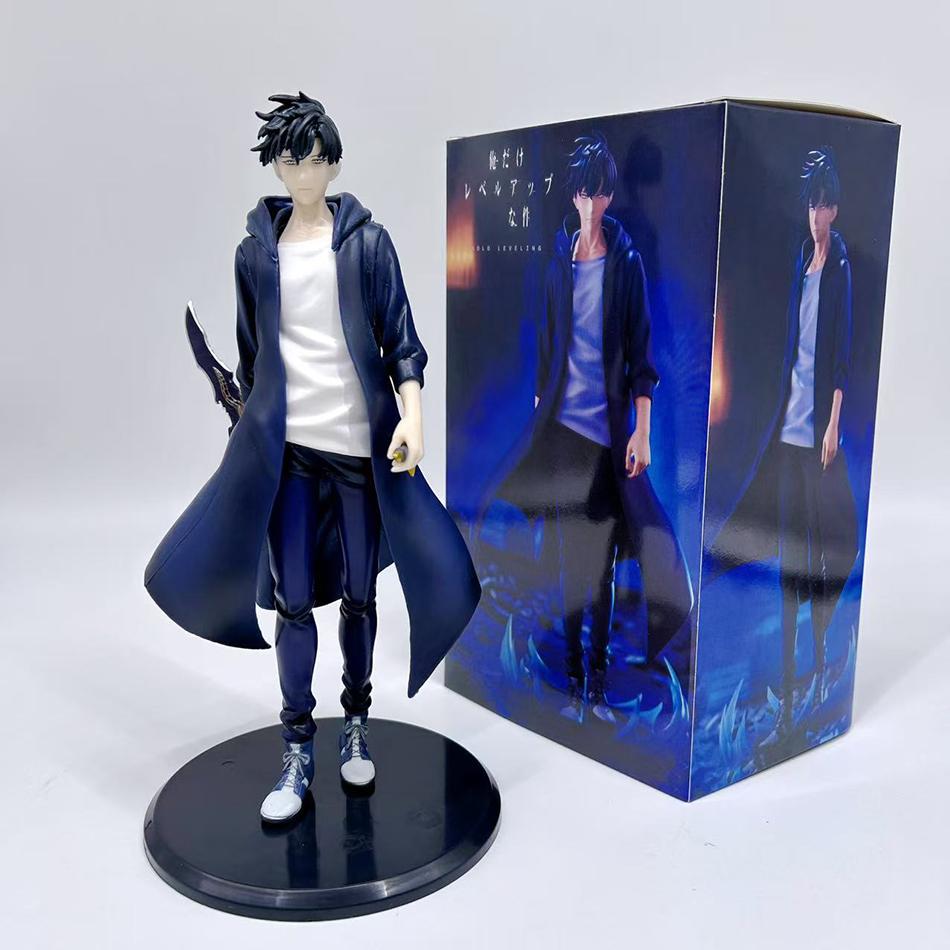 21cm Solo Leveling Sung Jinwoo Anime Figure Ore Dake Level Up Na Ken Shun Mizushino Action Figure Collectible Model Doll Toys