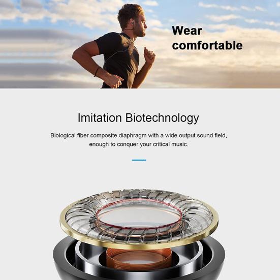 Mobile Phone Earbud Interface Consumer Electronics Comfortable 3.5mm Noise Isolation Earphone for Music