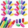 Ciieeo 120Pcs Cap Erasers for Pencils Toppers Erasers Mixed Color Pencil Top Erasers Stationery Supplies for and Teachers