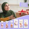 50-500PCS Eid Mubarak Candy Gift Bags Packaging Bag Ramadan Kareem Decor for Home Ramadan Muslim Islamic Party Decor Supplies