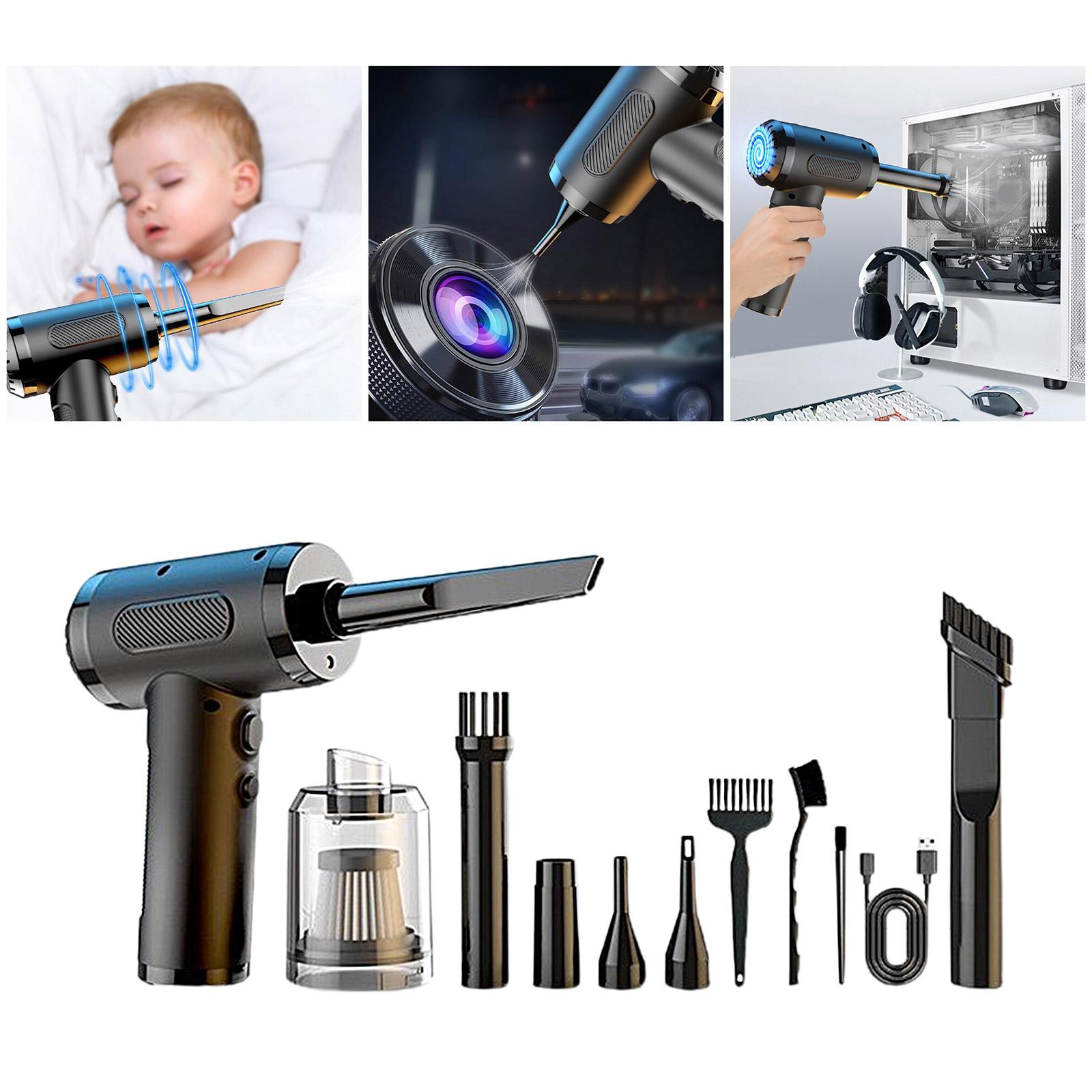 

Перезаряжаемые пылесосы со сжатым воздухом 50000 об/мин, воздуходувки для ПК для ноутбуков, клавиатуры, электроники, компьютера