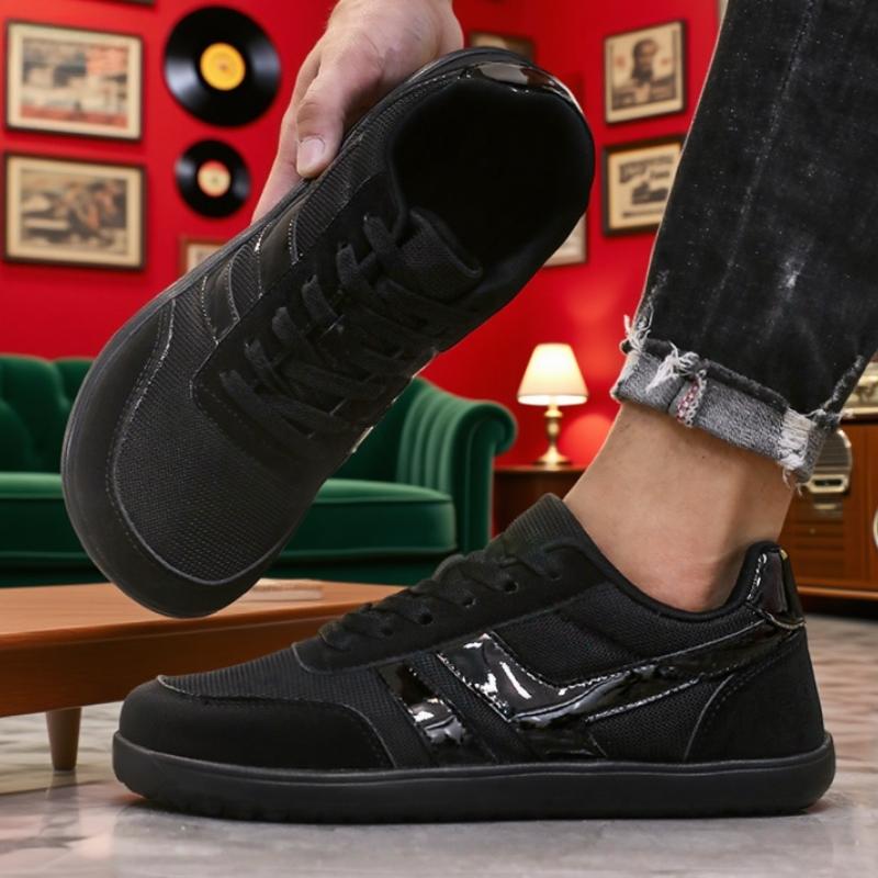 Men Wide Barefoot Shoes for Unisex Trail Running Non-Slip Minimalist Walking Shoes Lightweight Breathable Men Barefoot Sneakers