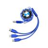 3-in-1 fast USB cable, expandable portable charging cable For BMW Performance E46 E90 F10 F30 X3 F20 E46 E60 E70 E39 E36 E87 GA3