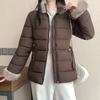 Winter new thermal stand-up collar sweater collar cotton-padded clothes  fashion versatile foreign style cotton-padded clothes  cotton-padded jacket