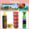 Mobs Tnt Minecraft Garrafa de Água Lanterna Modelo Copo de Plástico Criativo Presente de Aniversário