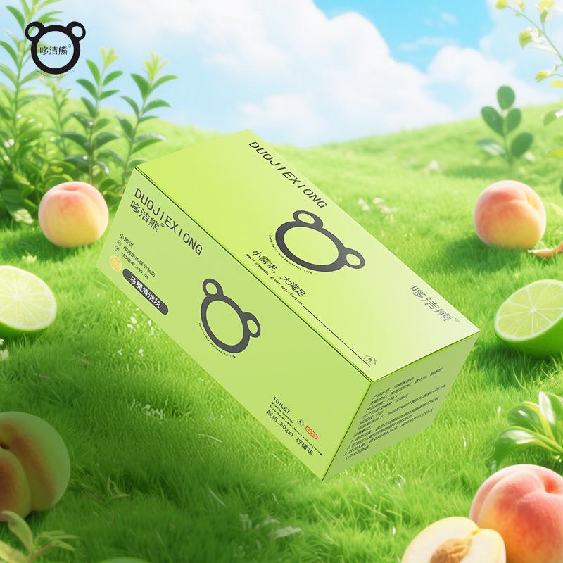 

Дезодорирование и дезодорирование туалета для устранения запаха и аромата, удаление накипи и отбеливание для удаления пятен, средство для чистки унитаза Lemon Scent 1 box of 4