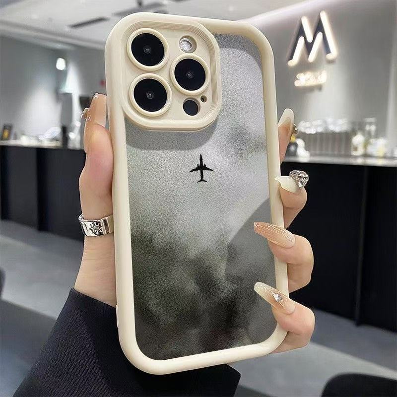 Personalized Aircraft Suitable for Iphone17pro Mobile Phone Case Apple 15 Anti-drop 14 Foreign Trade 13promax New 16E