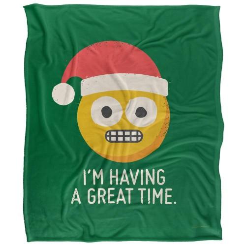 David Olenick Knuckle Silky Christmas Supersoft Blanket