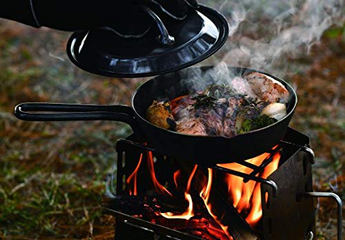 UNIFLAME Bratpfanne 7 Zoll echtes Aufbewahrungset Ledergriffset 661123 <7 Zoll> + + 3-teilig (661024 + + 661390)