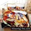Anime Higurashi When They Cry Ložní souprava 3D Povlak na přikrývku Ložní souprava Povlak na přikrývku Povlak na polštář Přikrývka king Queen Size Chlapci Dospělí