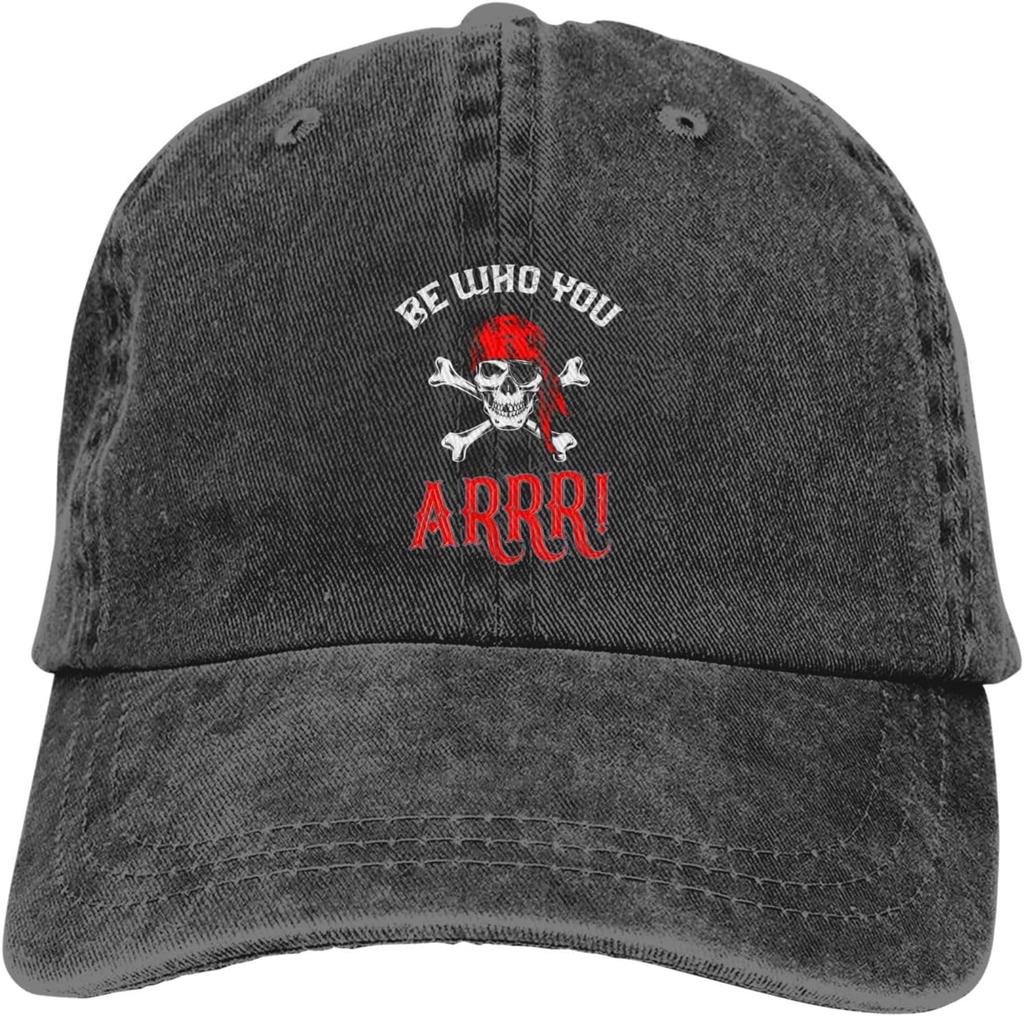 Pirate Skull Swords Baseball Cap Washed Cotton Adjustable Casual Low Profile Hat for Men Women