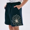 [mardimercredi] KIDS SWEAT SHORTS FLOWER_NAVY CREAM